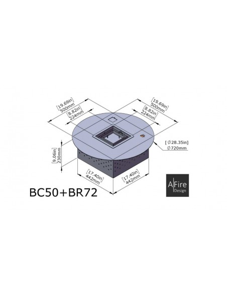BC50 AFIRE