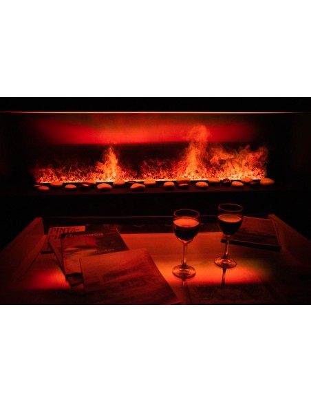 Fuego vapor de agua Kalcifer 150 cm natural