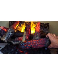 Opti Myst Vapor Gerry troncos Dimplex 2