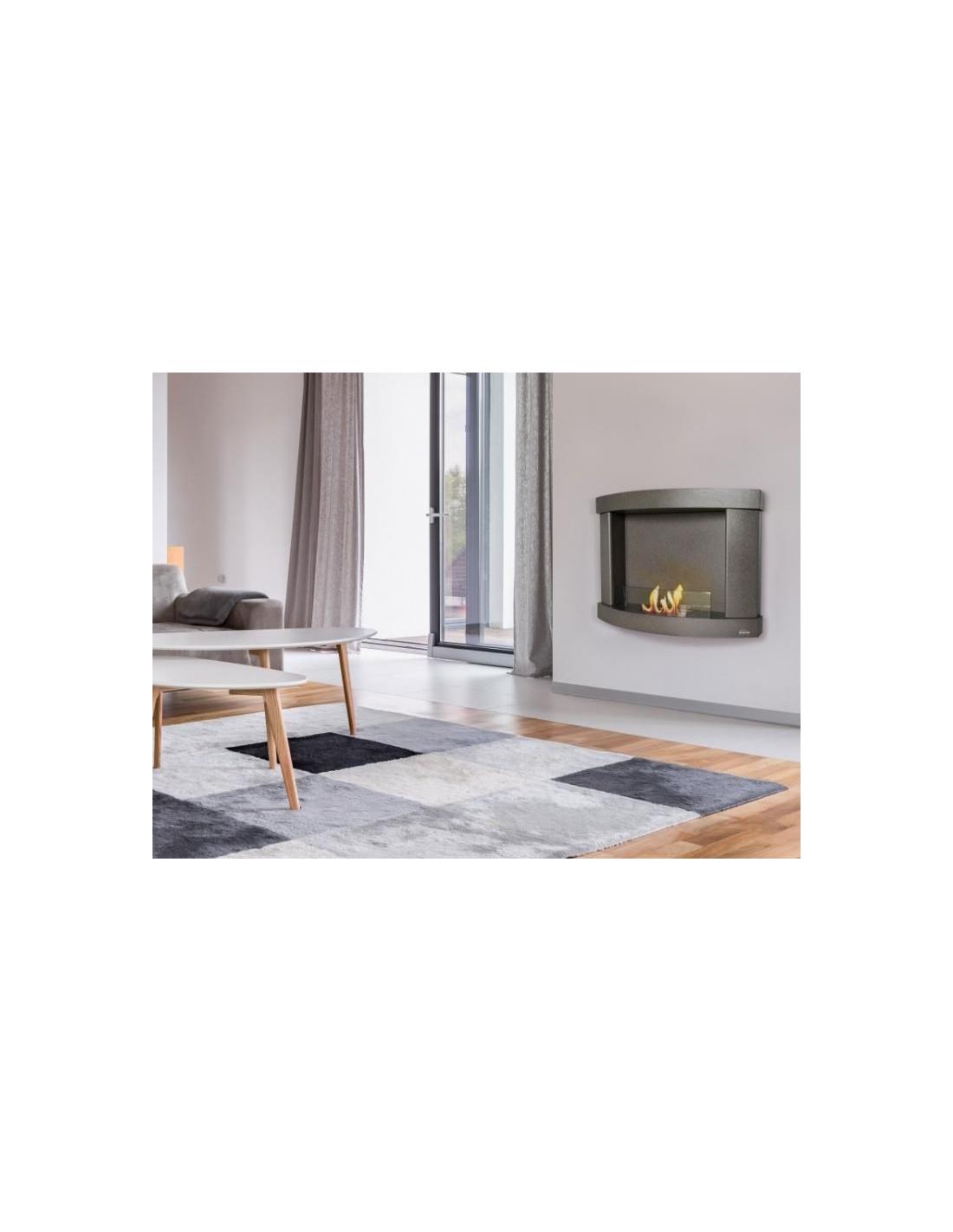 chimenea circular de bioetanol alseide purline estufamania