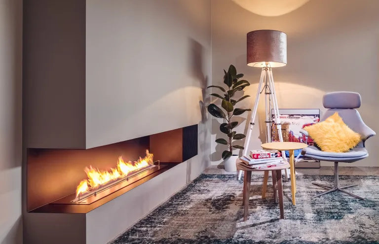 Planika minimalismo en tu chimenea