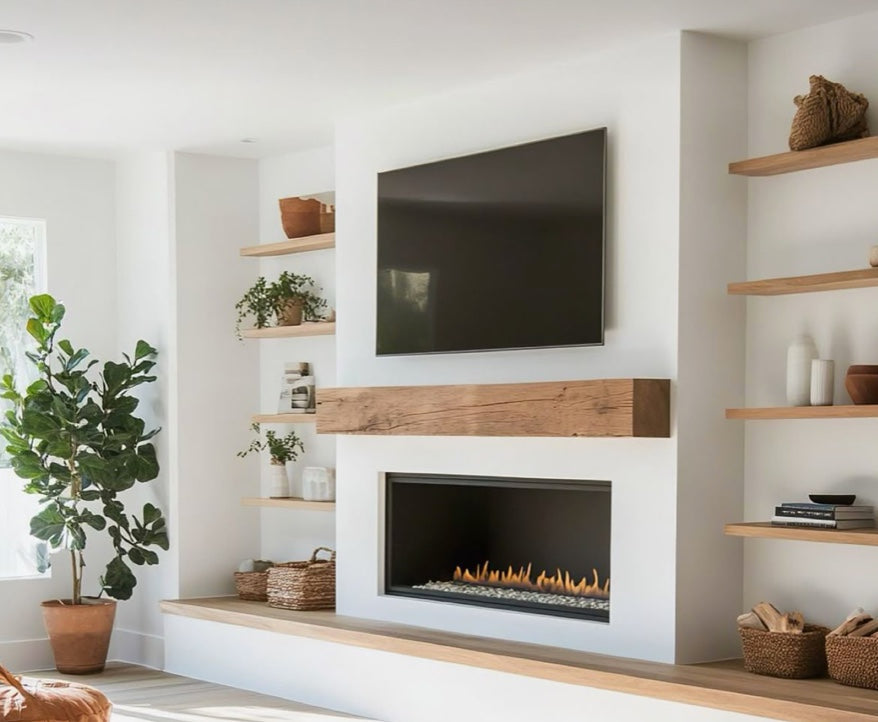 ¿Se puede instalar una televisión encima de una chimenea? Guía para un diseño seguro