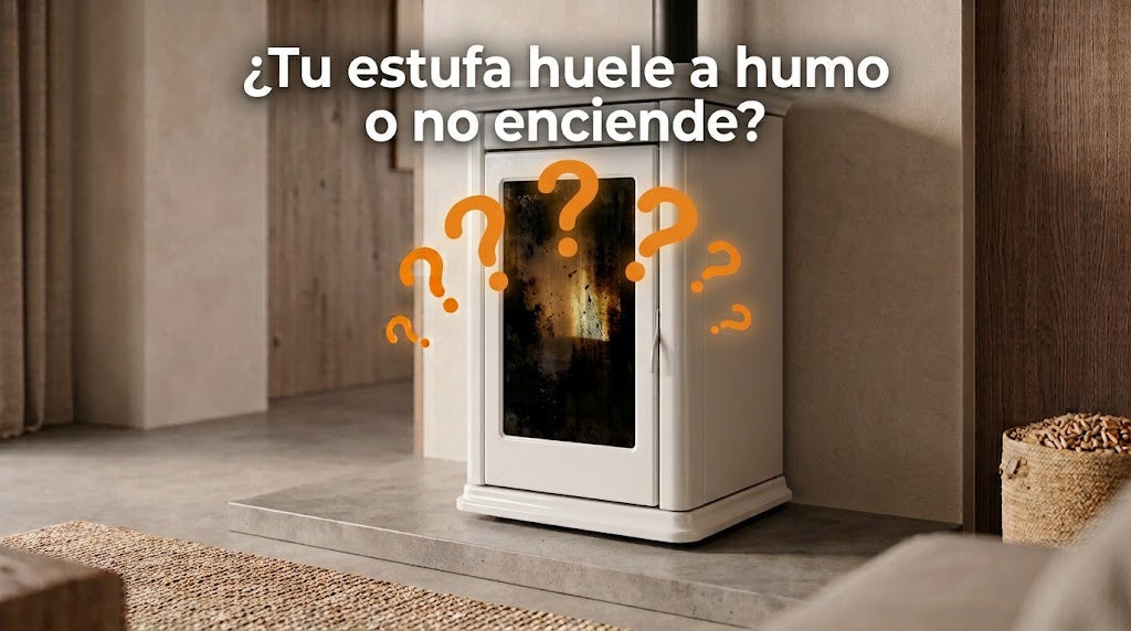 Tu estufa huele a humo? 