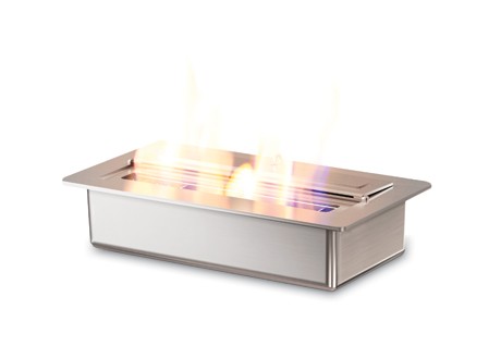 Imagen de la chimenea de bioetanol Ecosmart Fire XS 340 ECOSMARTFIRE con acabado elegante y diseño compacto.
