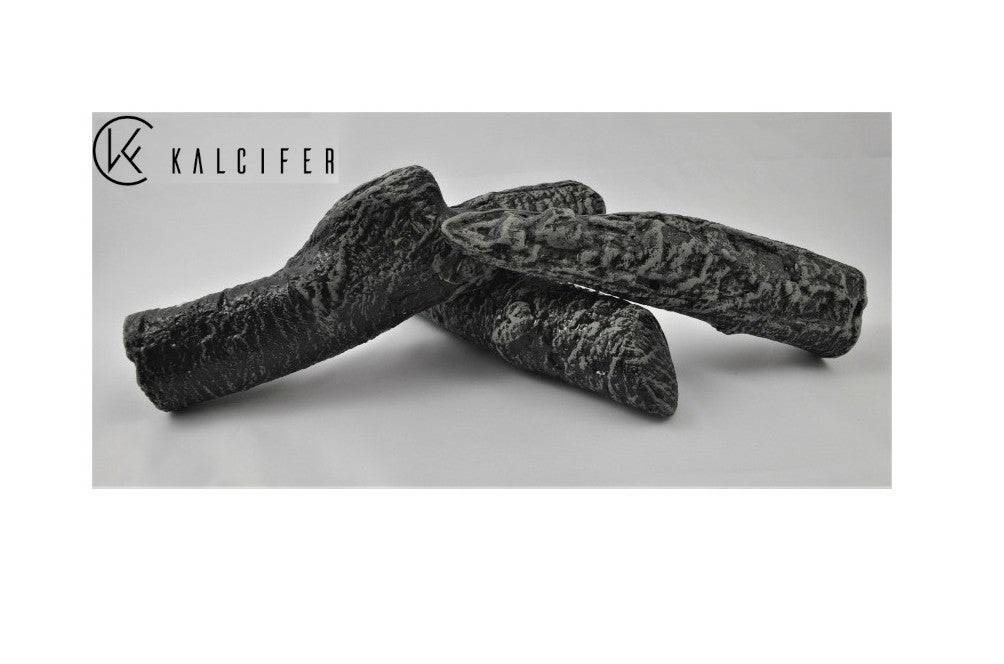Troncos cerámicos decorativos para equipos bioetanol Kalcifer Estufamania