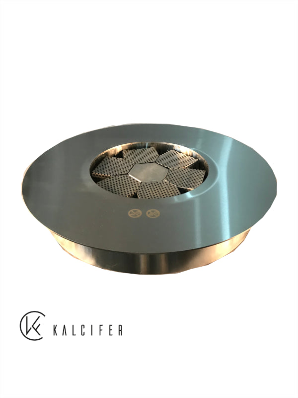 detalle quemador de bioetanol Kalcifer round