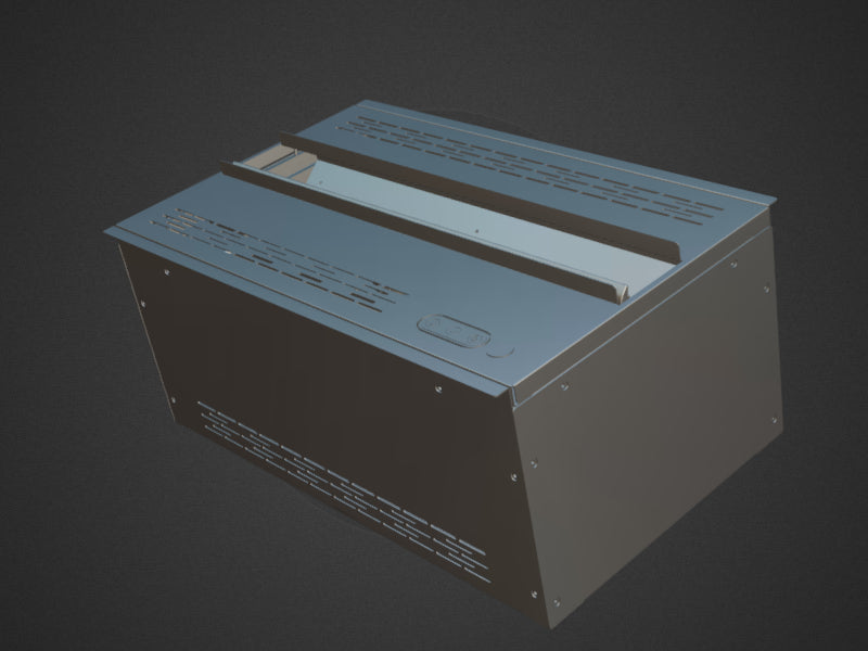 Afire quemador de vapor de agua AWP 20-50 3D lateral