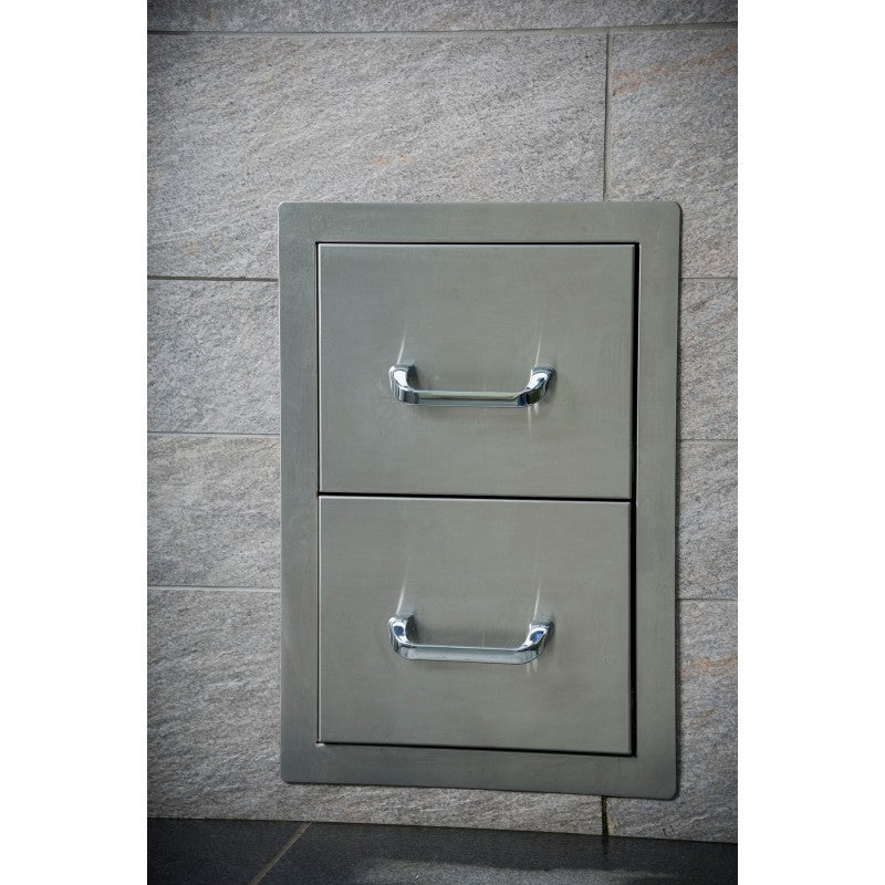 SET 2 CAJONES ENCASTRABLE INOX BEEFEATER ESTUFAMANIA