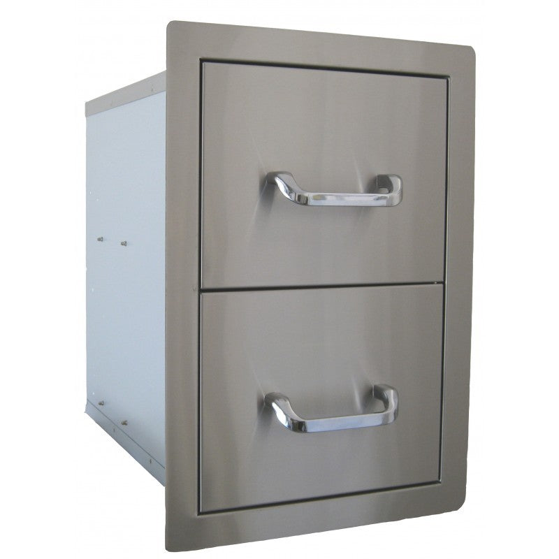 SET 2 CAJONES ENCASTRABLE INOX BEEFEATER ESTUFAMANIA