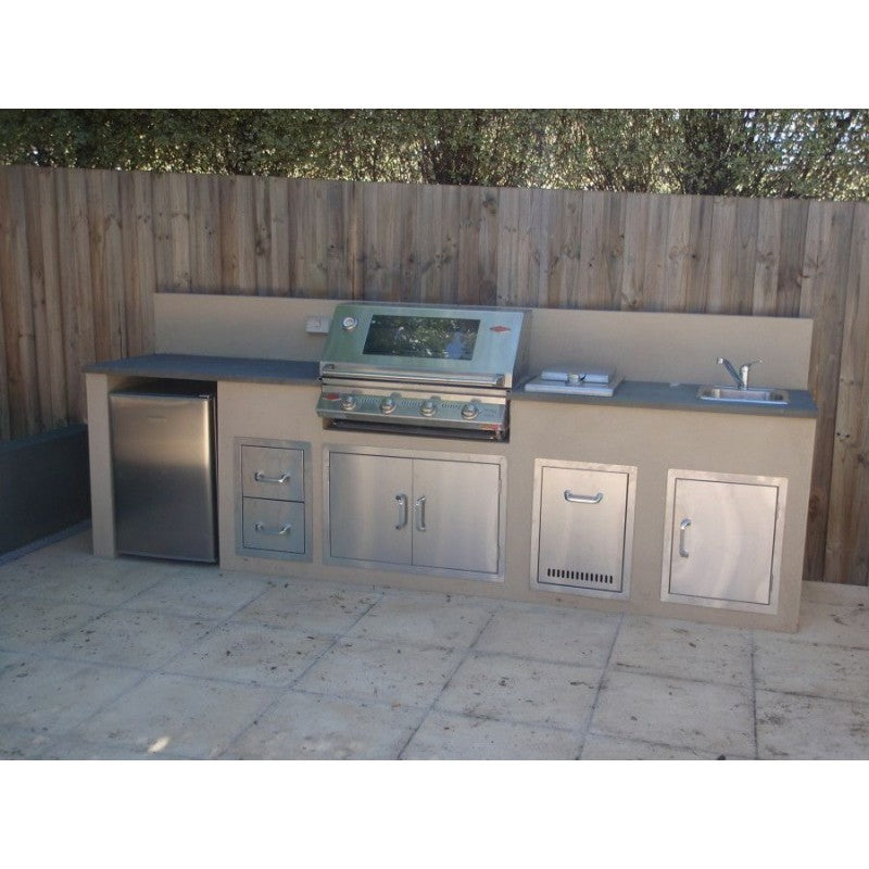 SET BAR CENTER 18" ENCASTRABLE INOX BEEFEATER ESTUFAMANIA