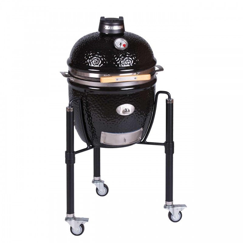 Lateral Kamado Junior Pro 2.0 con carro Monolith