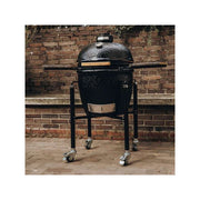 Kamado Monolith Basic con carro y mesas laterales