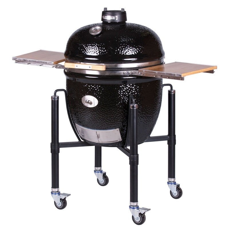 Kamado LeChef Pro 2.0 con carro de Monolith  lateral