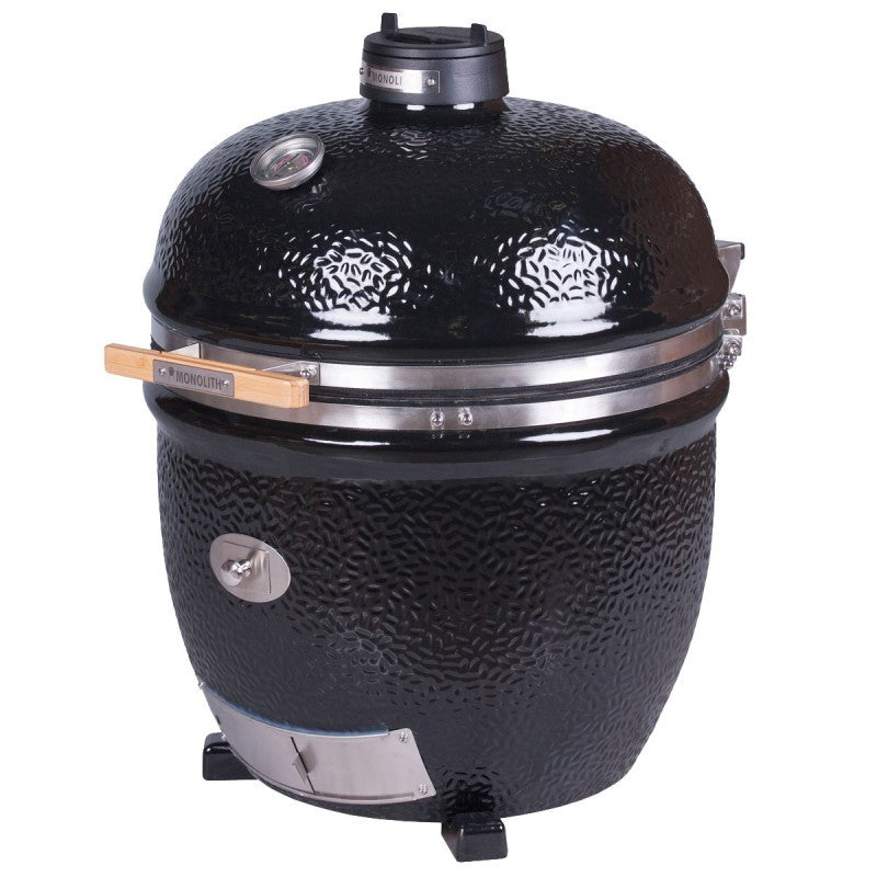 Kamado Guru LeChef Pro 2.0 con pies de Monolith lateral