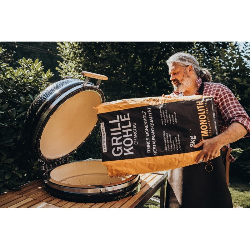 Kamado Guru LeChef pro 2.0 de Monolith uso 1