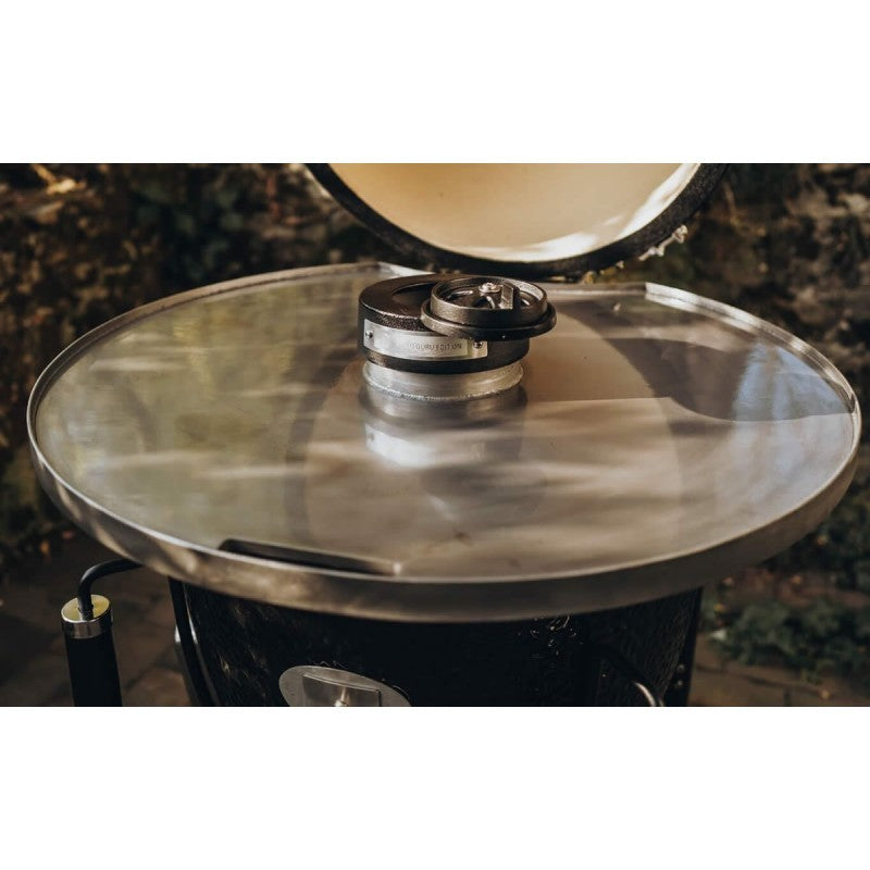 Usando Plancha de acero para el modelo de Kamado Monolith Classic