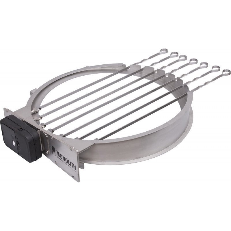 Brochetas con rustidor para Kamado monolith Classic Basic y Lechef