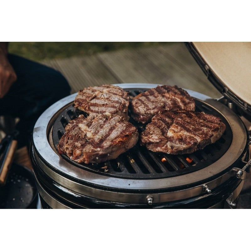 cocina en parrilla de hierro fundido Monolith Icon Junior