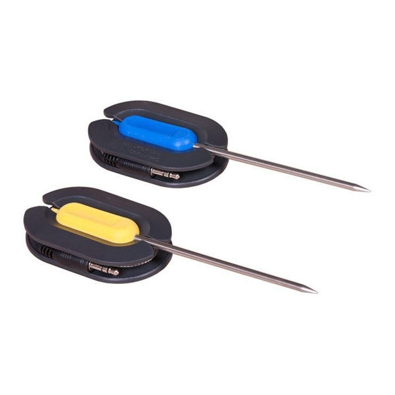 Dos sondas para el termómetro o sonda alimenticia funcional por Bluetooth Thermolith de Monolith