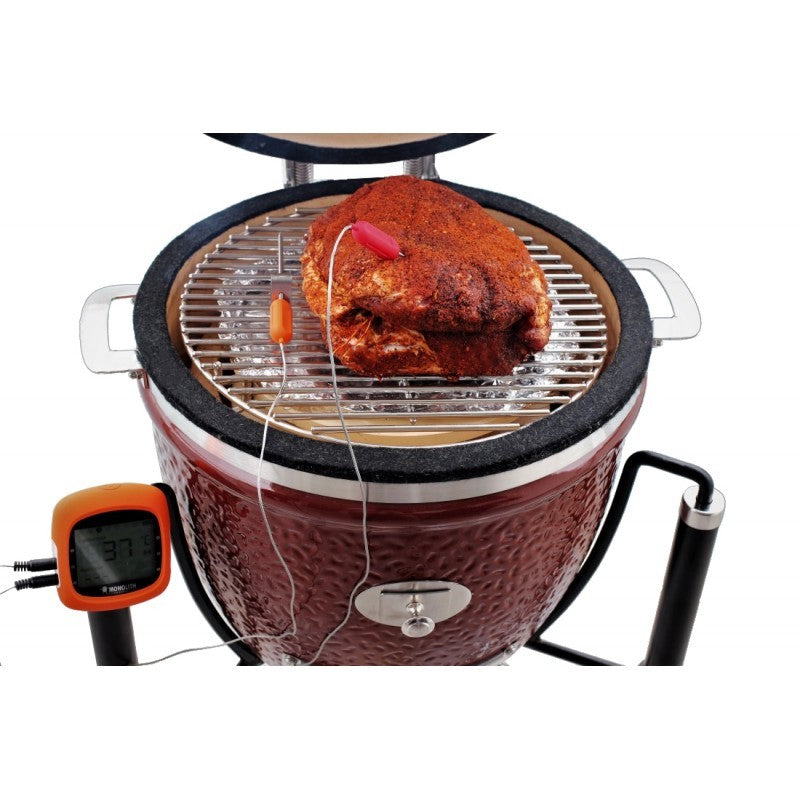 Uso del termómetro o sonda alimenticia funcional por Bluetooth Thermolith de Monolith