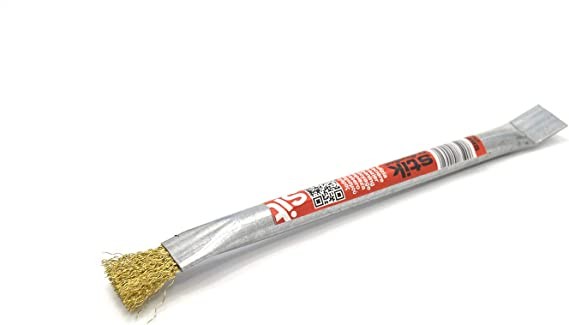 Pincel de acero Rasqueta para estufas de Pellet