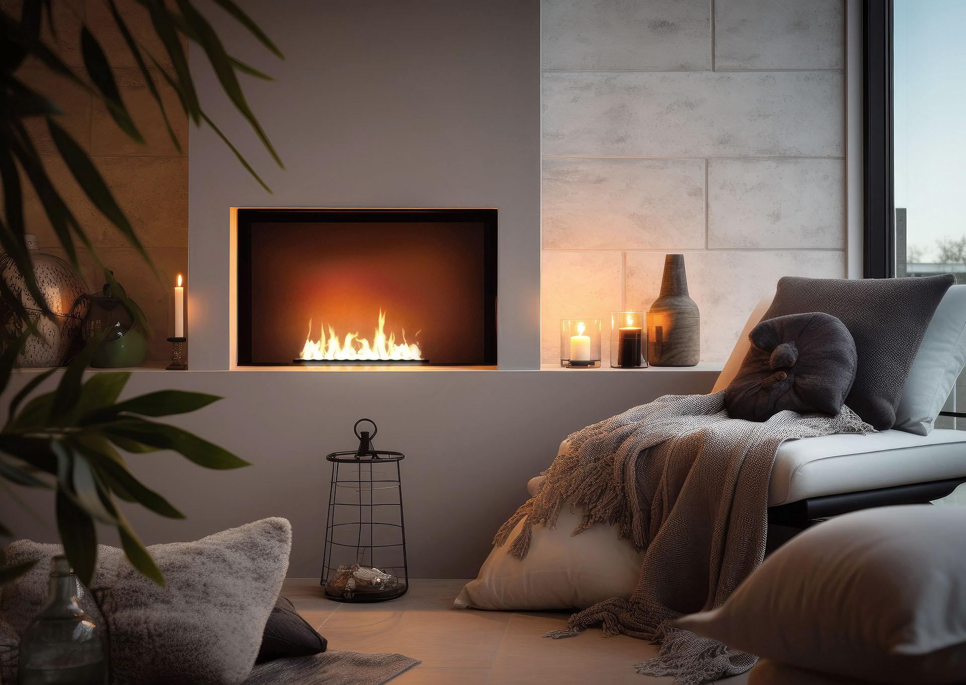 BLACK BURNER SLIM 500 INFIRE hornacina