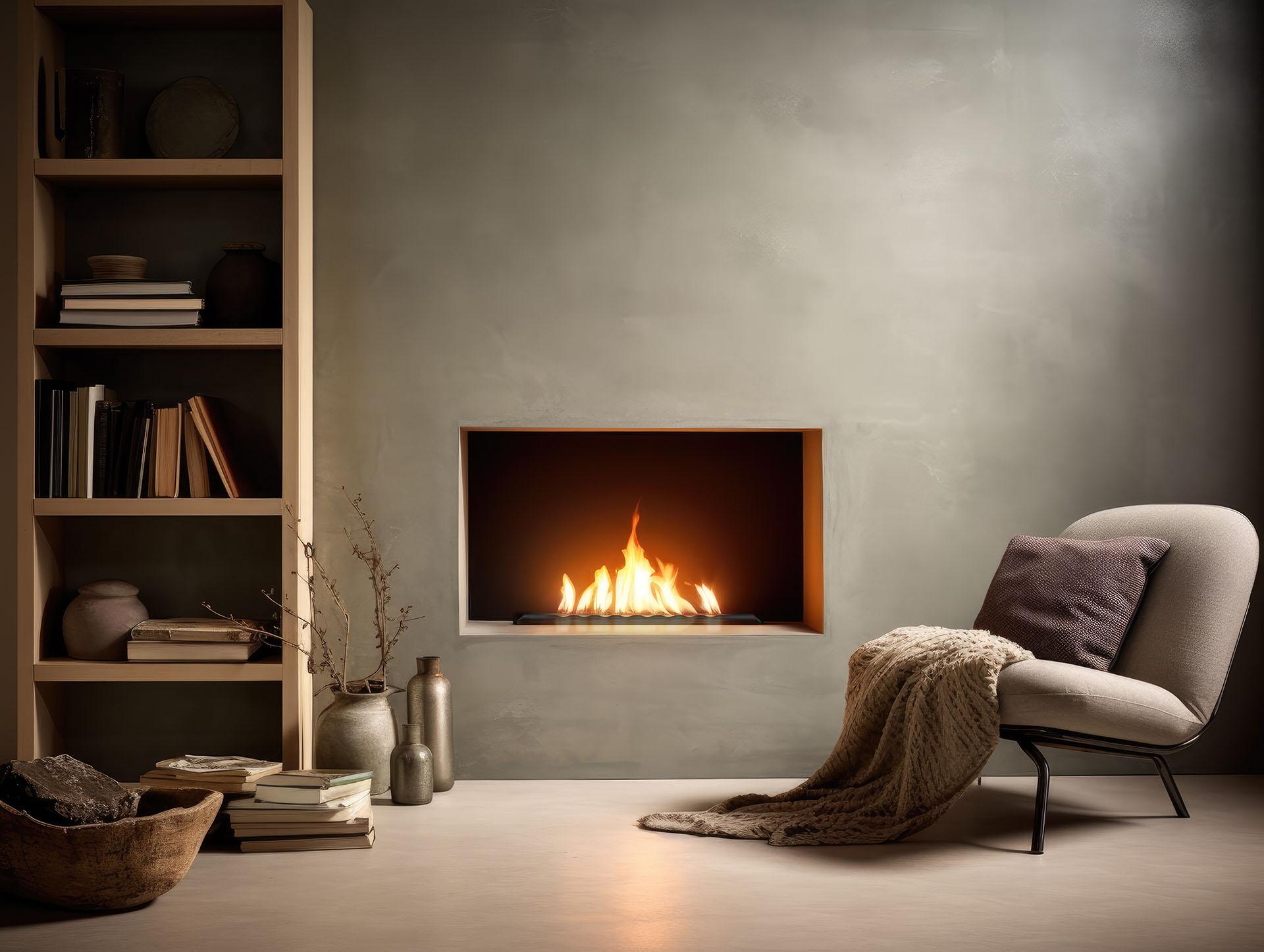 BLACK BURNER SLIM 500 INFIRE salon