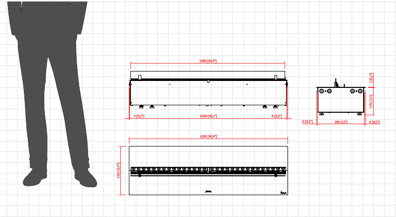 cool flame 1000 planika medidas