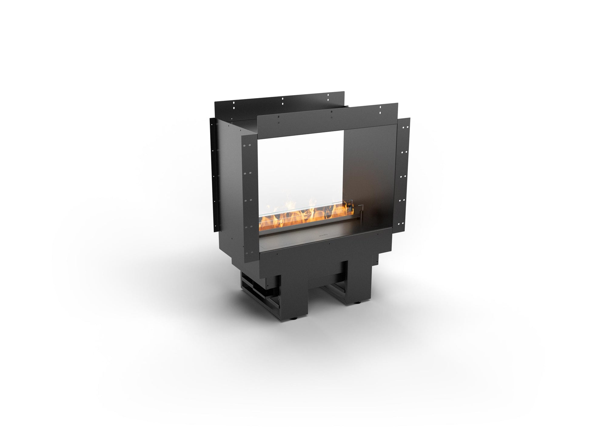 Cool Flame 500 Fireplace Planika forma tunel
