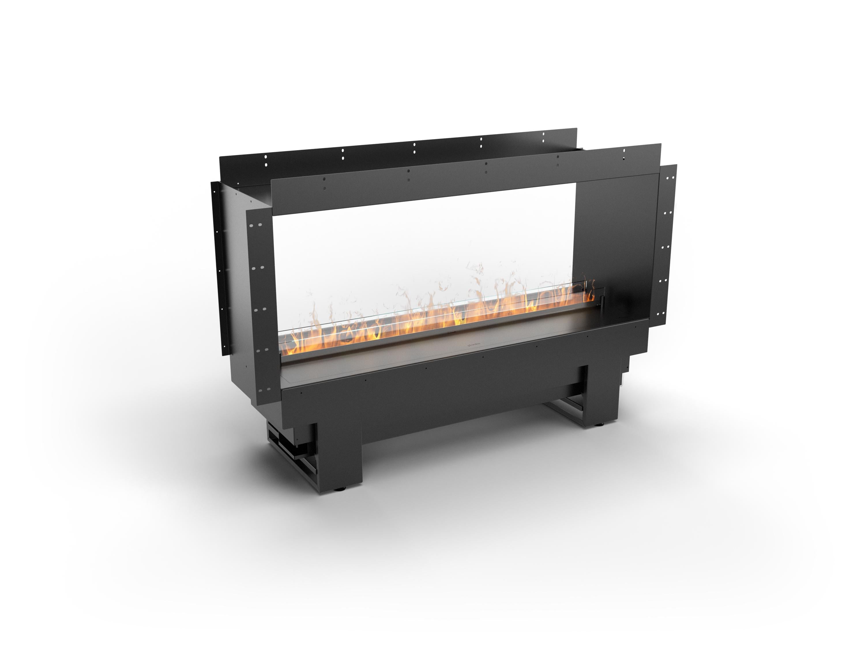 Cool Flame 1000 Fireplace Planika forma tunel , doble cara