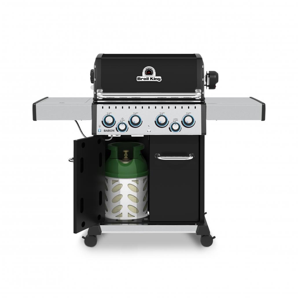 Barbacoa Baron 490 Broil King almacenaje