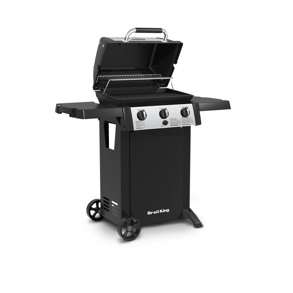 Barbacoa gas Gem 310 Plus Broil King lateral