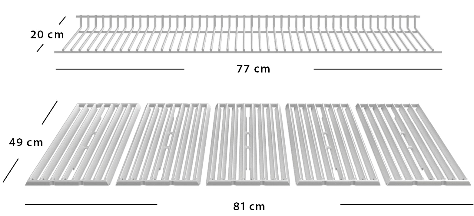 Barbacoa Imperial S590 IR Broil king rejillas
