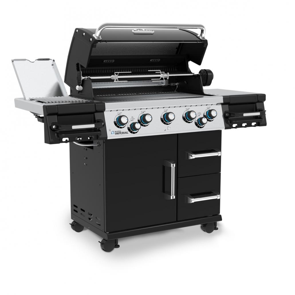 Barbacoa Imperial 590 IR Broil king  lateral