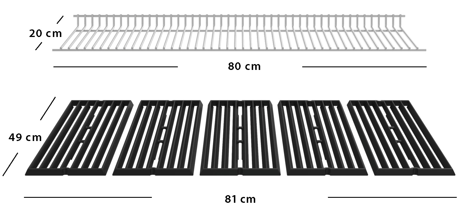 Regal S 590 PRO IR Broil King rejillas