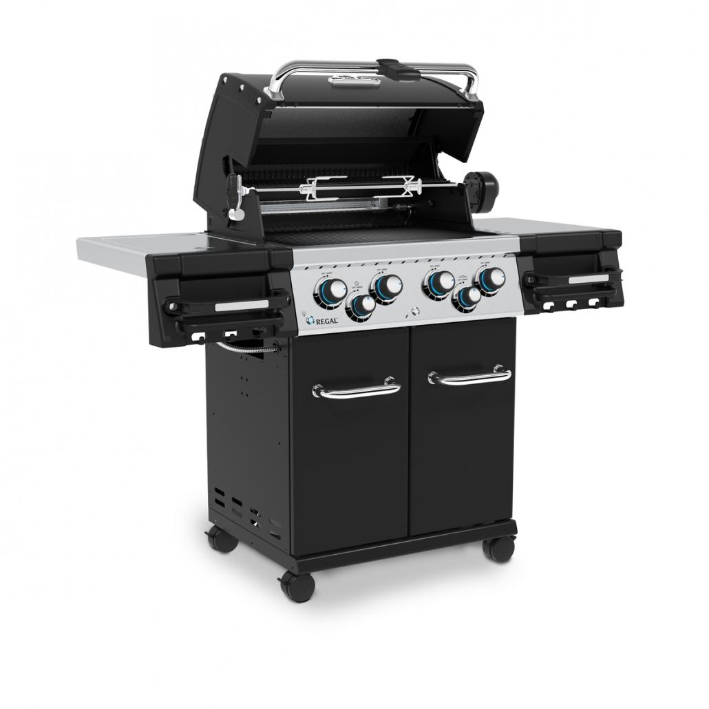 Barbacoa gas Regal 490  Broil King lateral