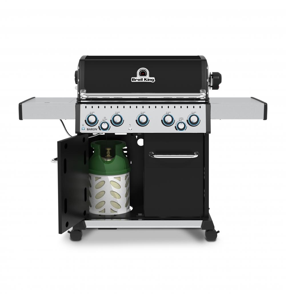 Barbacoa Baron 590 Broil King almacenaje