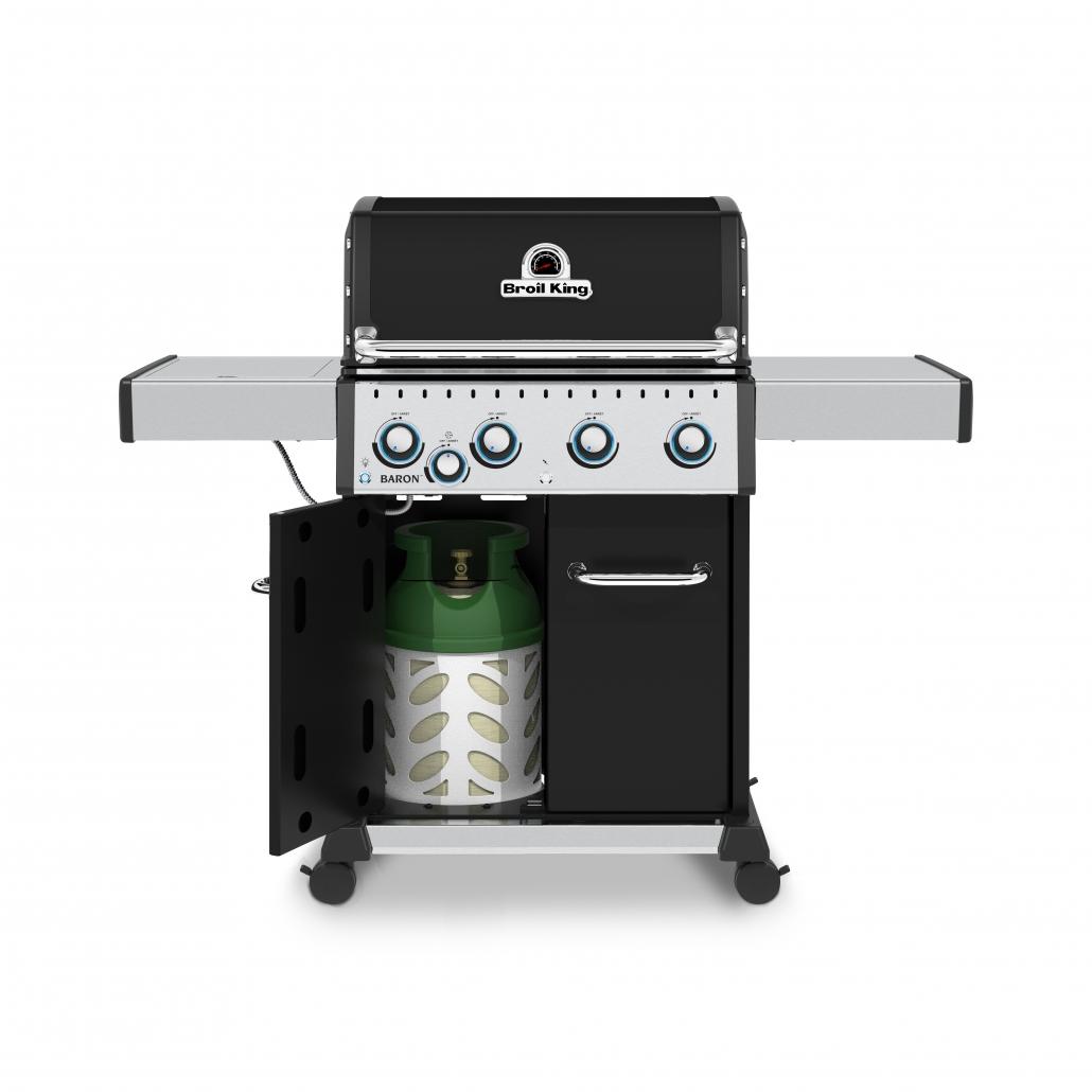 Barbacoa Baron 440 Broil King almacenaje