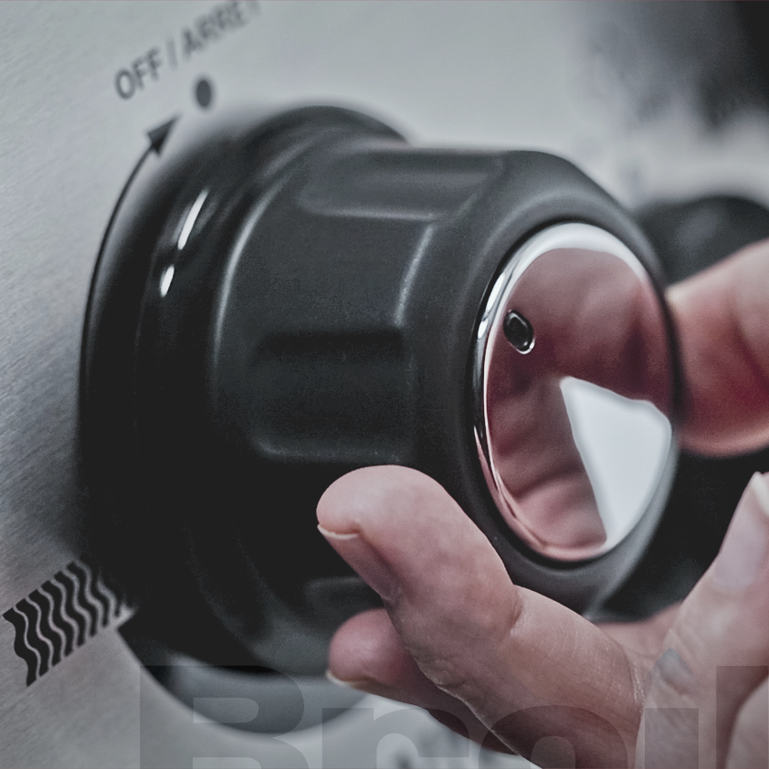 Barbacoa Crown 440 Broil King mando