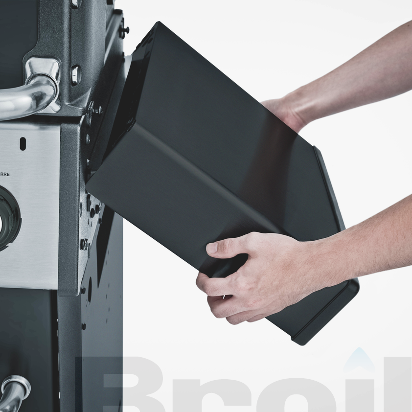 Barbacoa Crown 440 Broil King laterales plegables