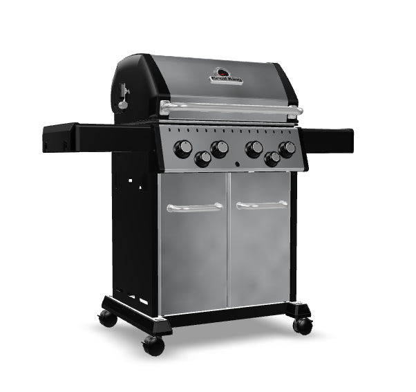 Barbacoa Crown S490 Broil King lateral