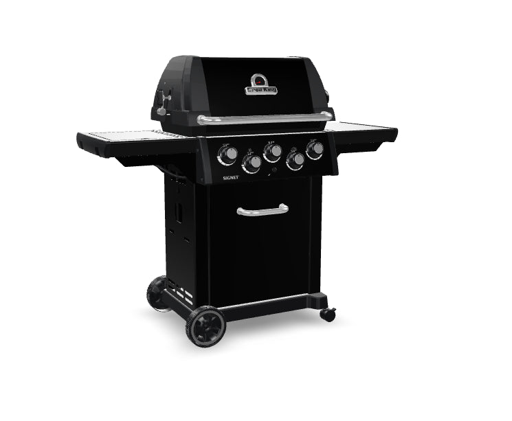 barbacoa de gas Royal 340 Shadow Broil King lateral
