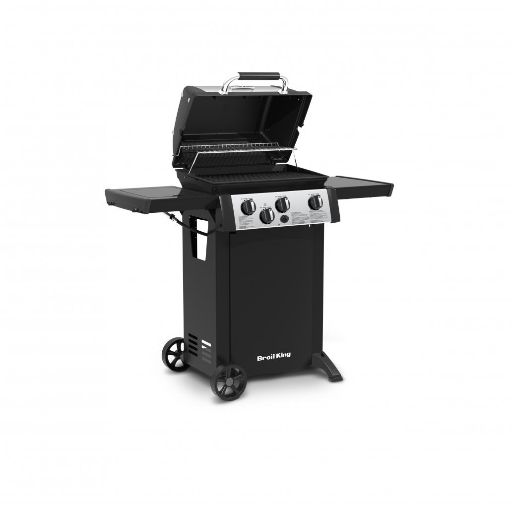 Barbacoa gas Gem 330 Plus Broil King lateral
