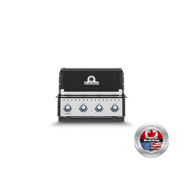 Barbacoa gas Baron 420 Encastrable Broil King portada