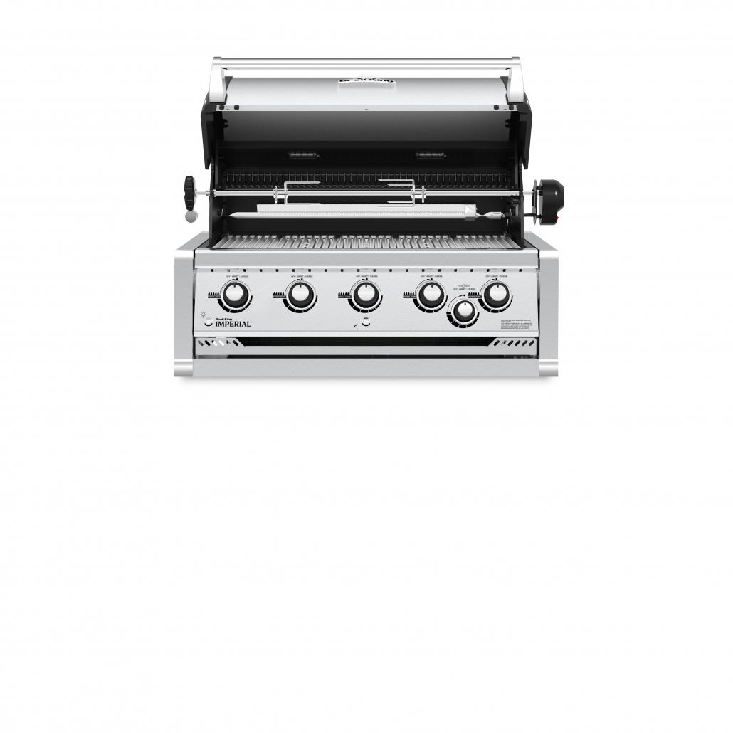 Barbacoa gas Imperial S570 Encastrable Broil King abierto