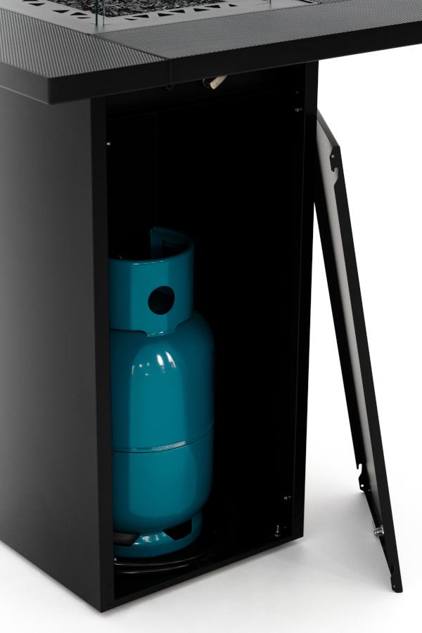 Estufa gas Square Table High Planika bombona