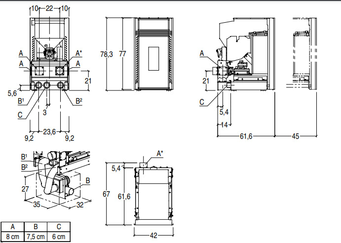 IP 6 M ficha tecnica
