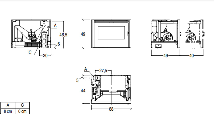 IP 7 CAST IRON DOOR ficha técnica