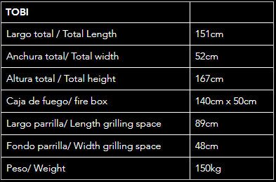 Barbacoa TOBI - Wagner Grills