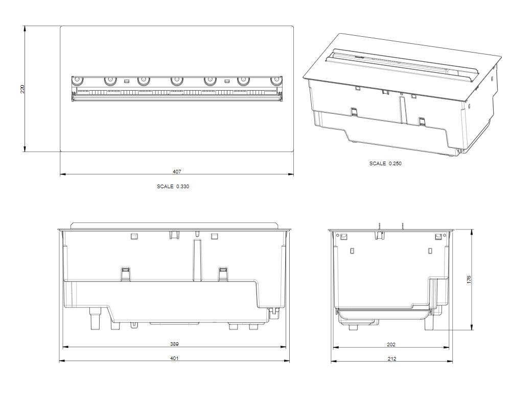 OPTI MYST VAPOR 600 LED DIMPLEX